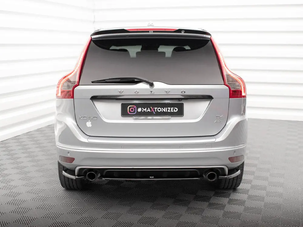 Maxton Design Central Rear Splitter Volvo Xc60 R-Design Mk1 Facelift 2