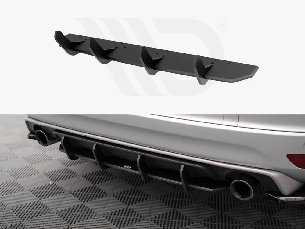 Maxton Design Street Pro Rear Diffuser Volvo Xc60 R-Design Mk1 Facelift 1