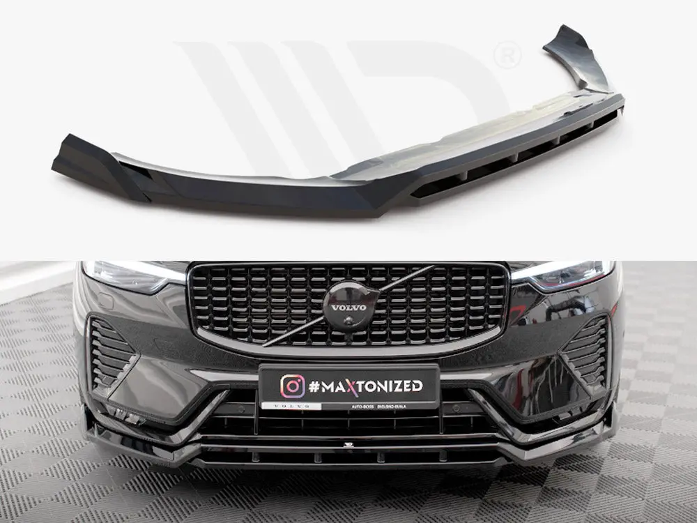 Maxton Design Front Splitter Volvo Xc60 R-Design Mk2 Facelift 1