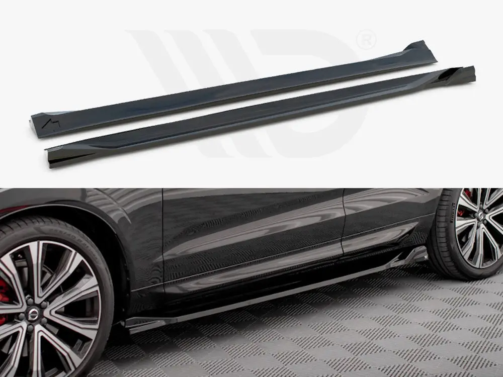 Maxton Design Side Skirts Diffusers Volvo Xc60 R-Design Mk2 Facelift 1