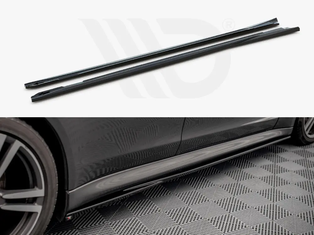 Side Skirts Diffusers V.1 Porsche Panamera / Panamera Diesel / Panamera Turbo 970 1