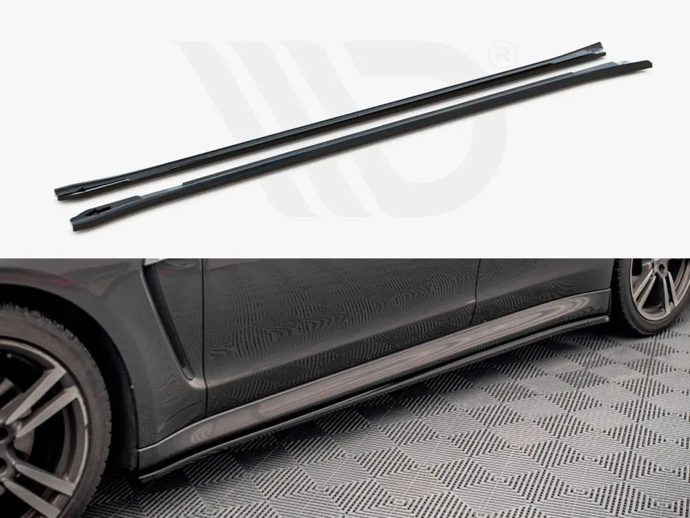 Side Skirts Diffusers V.2 Porsche Panamera / Panamera Diesel / Panamera Turbo 970 1