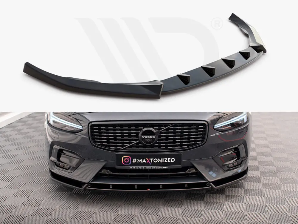 Maxton Design Front Splitter Volvo V90 / S90 R-Design Mk2 1