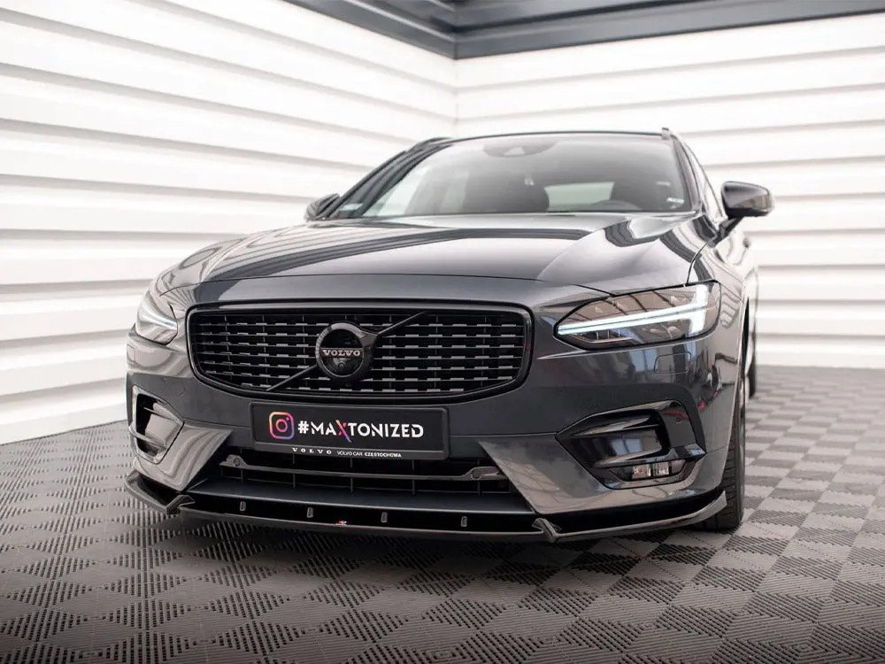 Maxton Design Front Splitter Volvo V90 / S90 R-Design Mk2 2