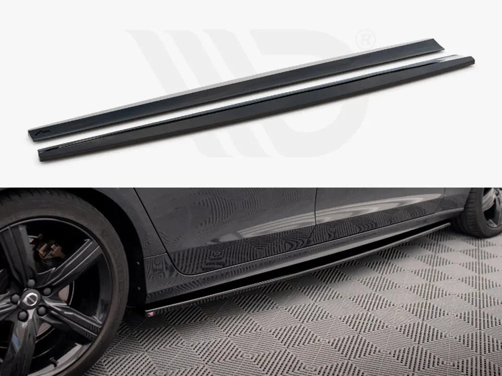 Maxton Design Side Skirts Diffusers Volvo V90 / S90 R-Design Mk2 1