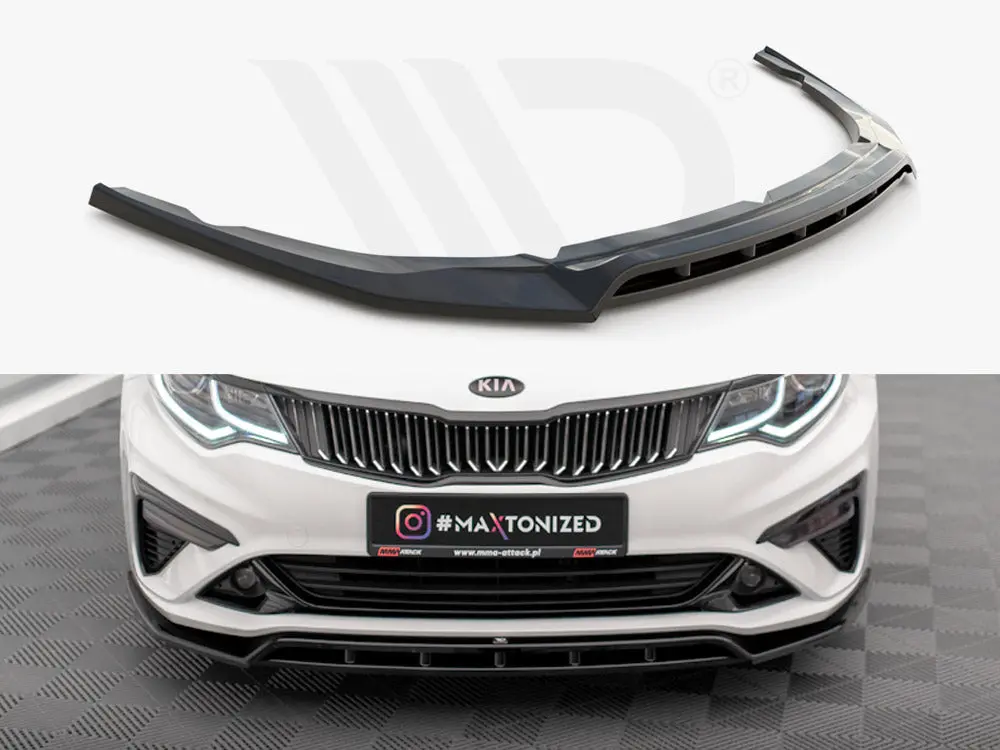 Maxton Design Front Splitter V.1 Kia Optima Mk4 Facelift 1