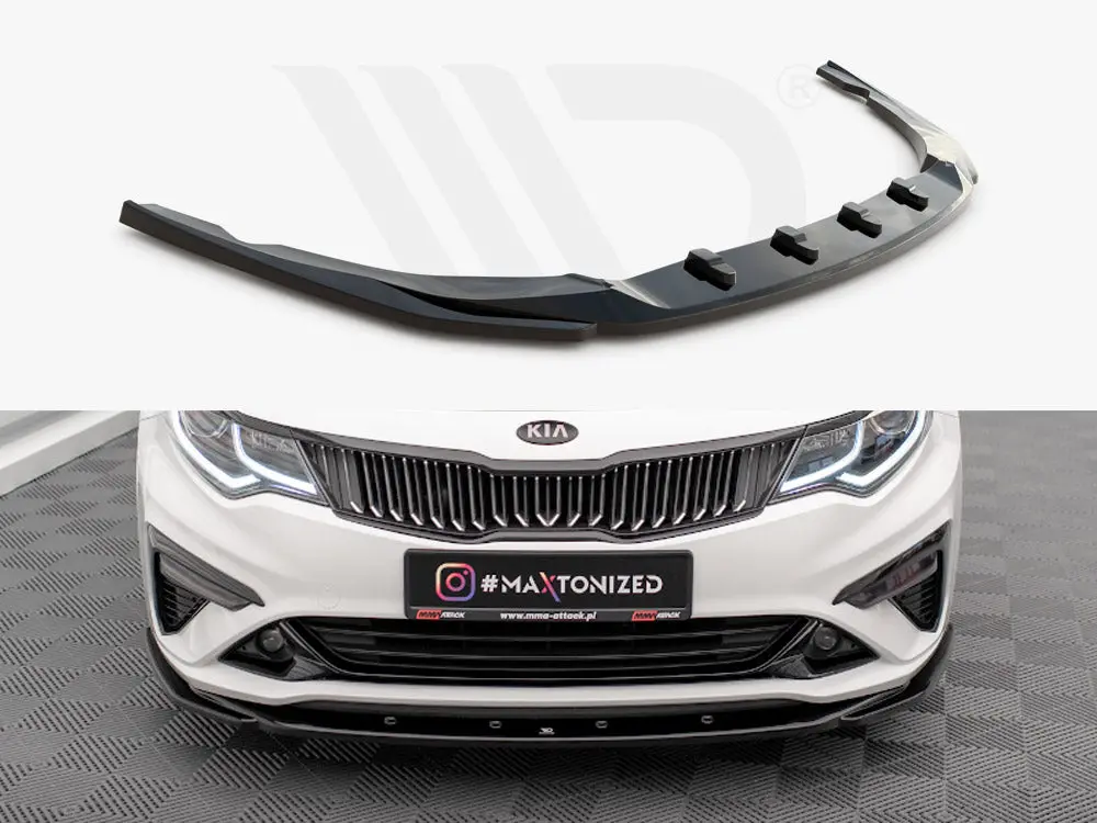 Maxton Design Front Splitter V.2 Kia Optima Mk4 Facelift 1