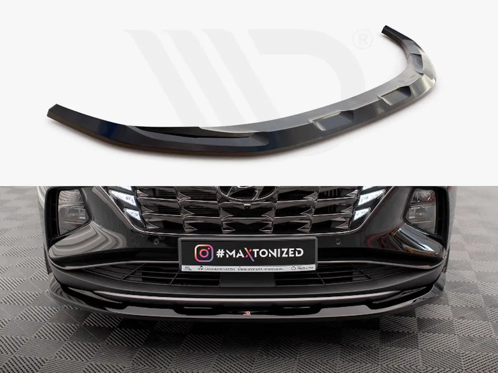 Maxton Design Front Splitter V.1 Hyundai Tucson Mk4 1
