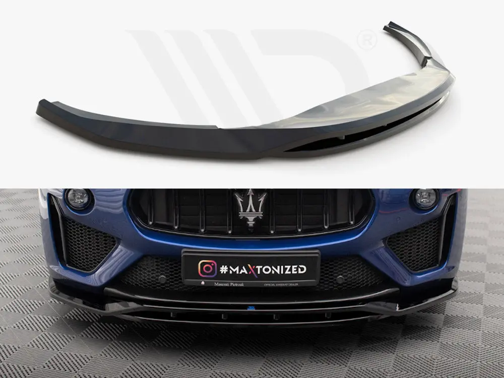Maxton Design Front Splitter Maserati Levante Gts / Trofeo Mk1 1