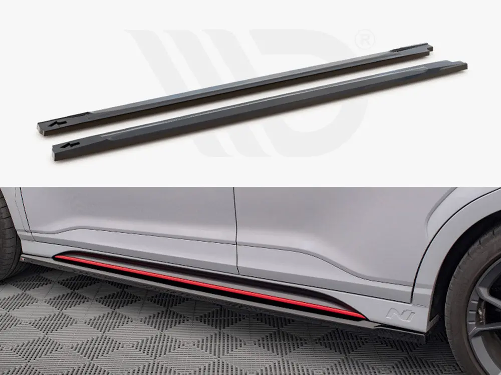 Maxton Design Side Skirts Diffusers V.1 Hyundai Kona N Mk1 1