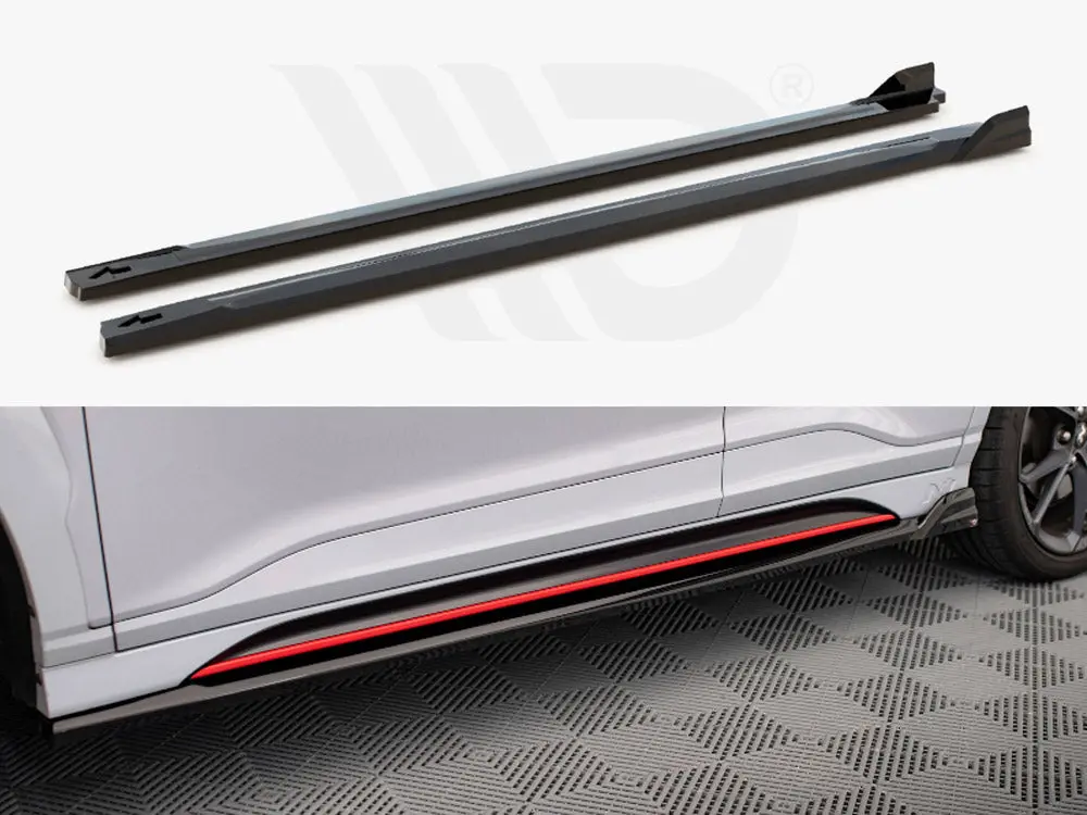 Maxton Design Side Skirts Diffusers V.2 Hyundai Kona N Mk1 1
