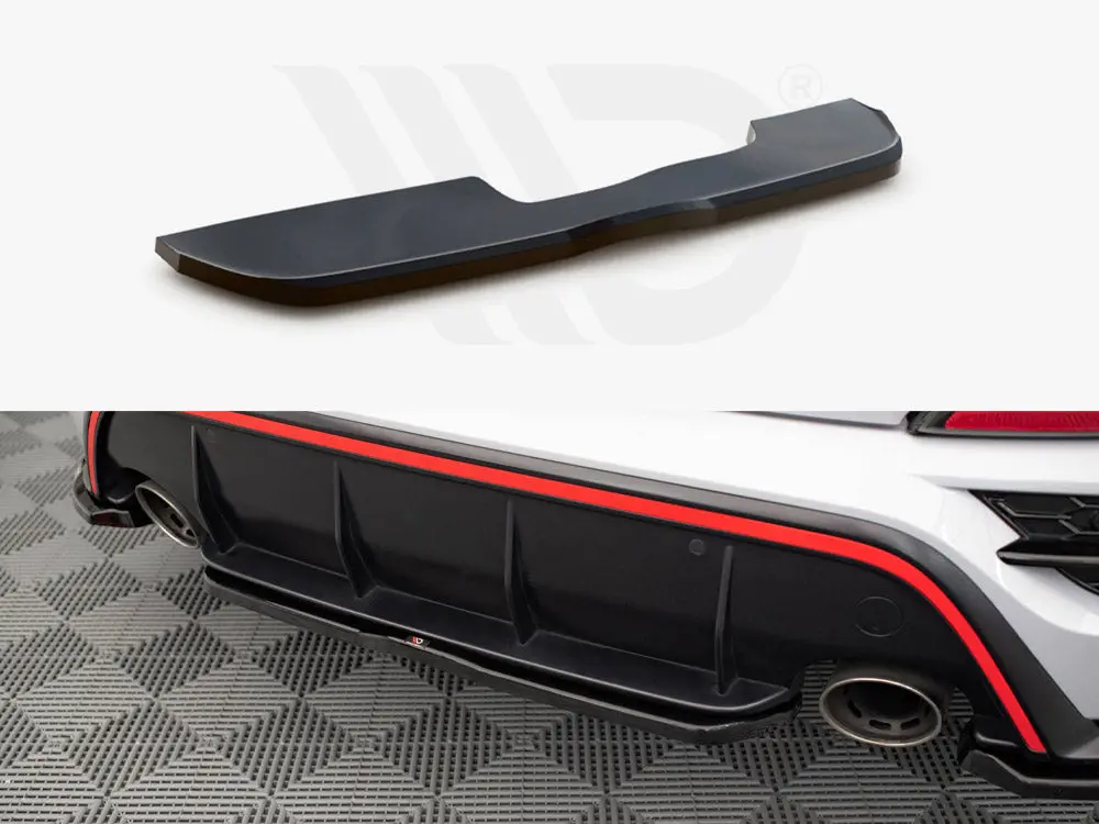 Maxton Design Central Rear Splitter Hyundai Kona N Mk1 1