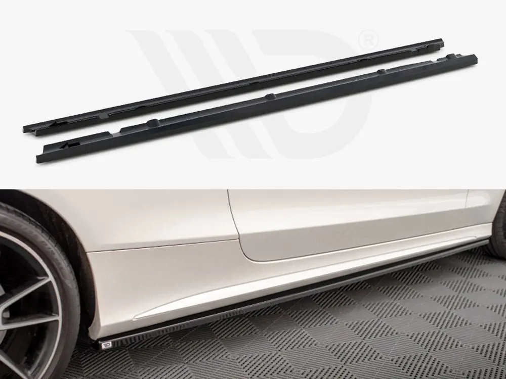 Maxton Design Side Skirts Diffusers Mercedes C Coupe Amg-Line C205 Facelift 1