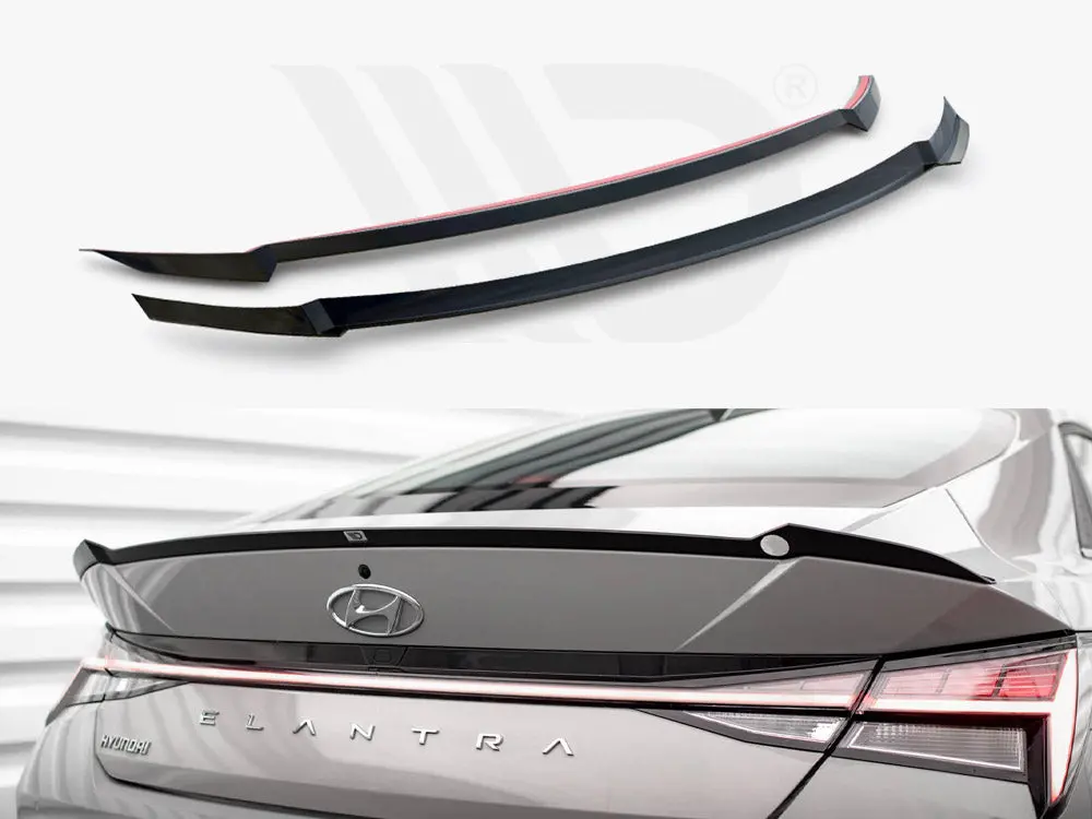 Maxton Design Spoiler Cap Hyundai Elantra Mk7 1