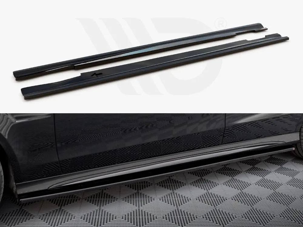 Side Skirts Diffusers Mercedes E63 Amg / Amg-Line Sedan W212 Facelift 1