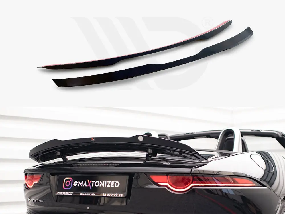 Maxton Design Spoiler Cap Jaguar F-Type Mk1 Facelift 1