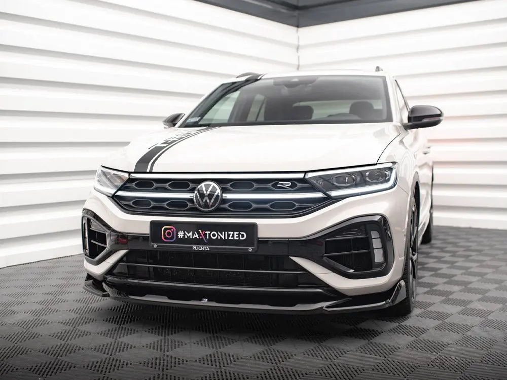 Maxton Design Front Splitter V.2 Volkswagen T-Roc R Mk1 Facelift 2