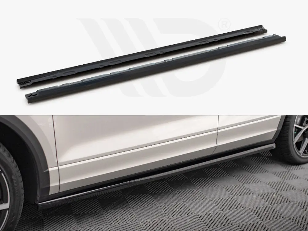 Maxton Design Side Skirts Diffusers Volkswagen T-Roc R Mk1 Facelift 1