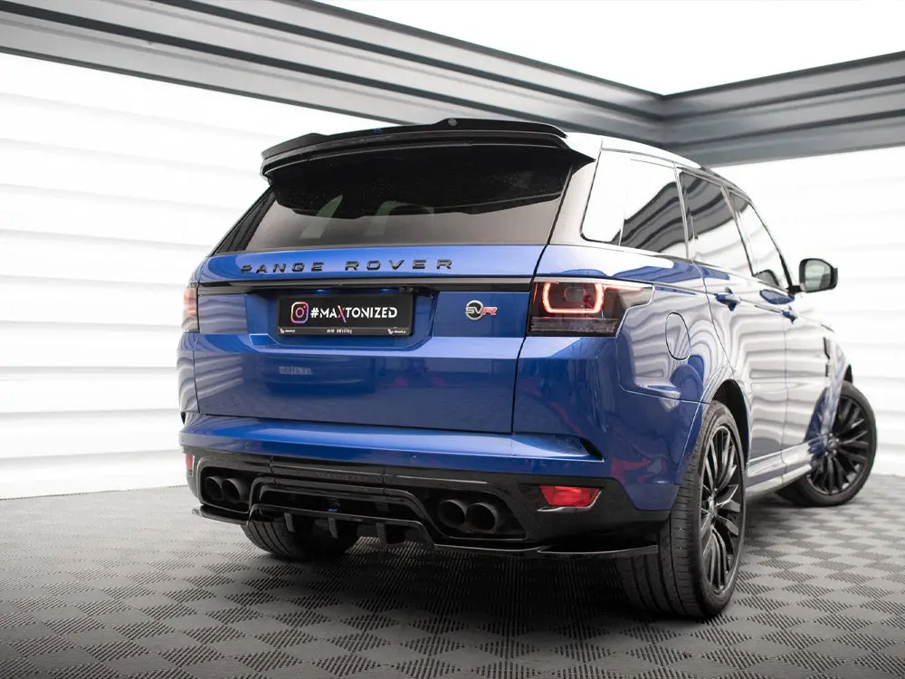 Maxton Design Central Rear Splitter (Vertical Bars) Land Rover Range Rover Sport Svr Mk2 2