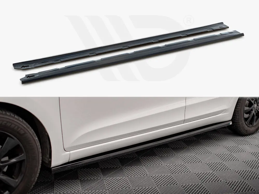Maxton Design Side Skirts Diffusers Hyundai I20 Mk2 Facelift 1