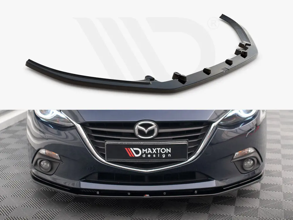 Maxton Design Front Splitter Mazda 3 Mk3 1