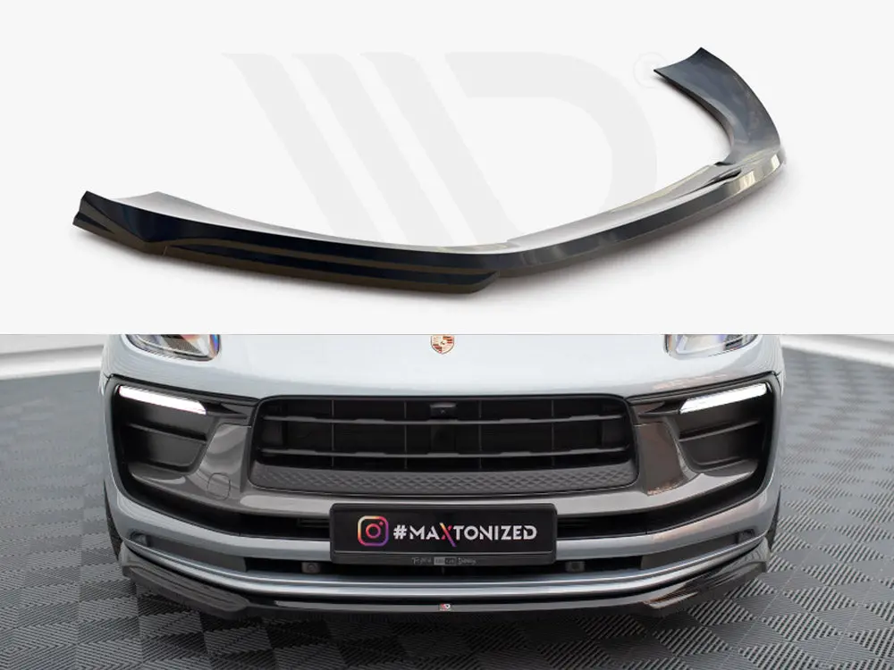 Maxton Design Front Splitter Porsche Macan Mk1 Facelift 2 1