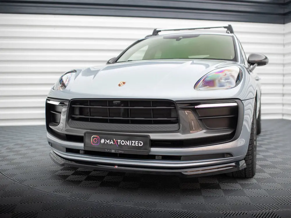 Maxton Design Front Splitter Porsche Macan Mk1 Facelift 2 2