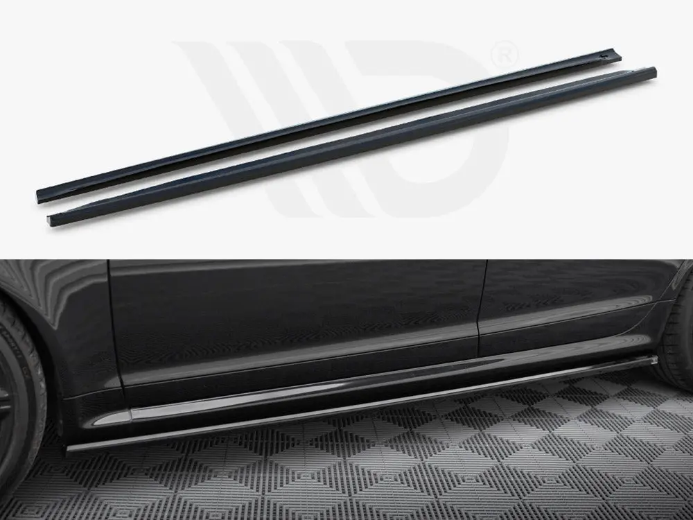 Maxton Design Side Skirts Diffusers V.2 Audi Rs6 Avant C6 1