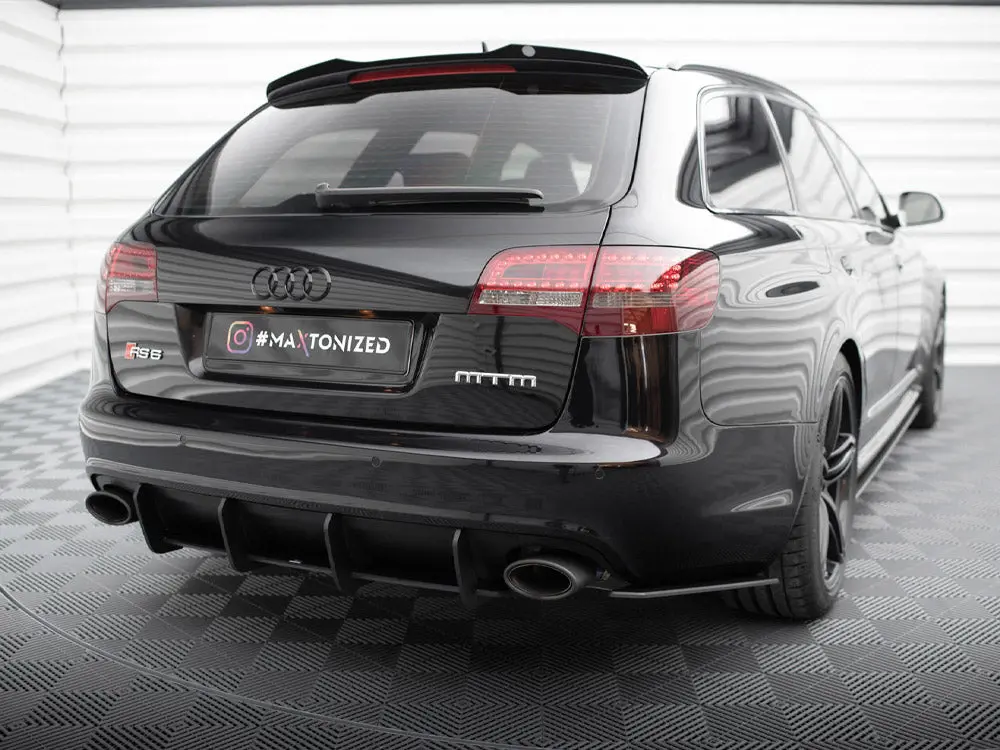 Maxton Design Street Pro Rear Diffuser Audi Rs6 Avant C6 2