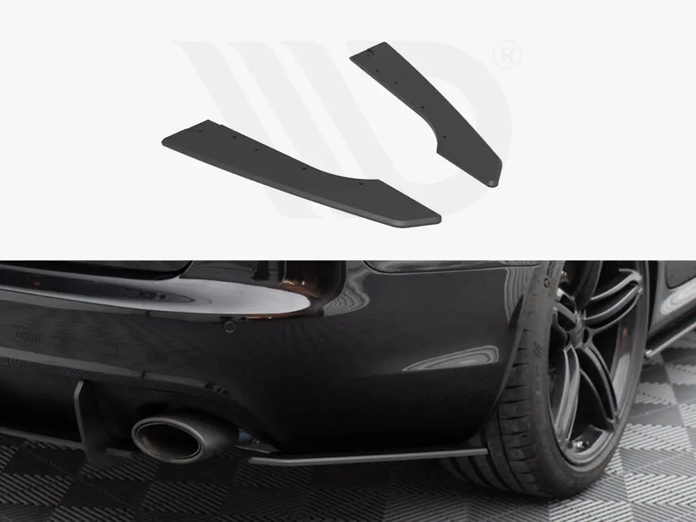 Maxton Design Street Pro Rear Side Splitters Audi Rs6 Avant C6 1