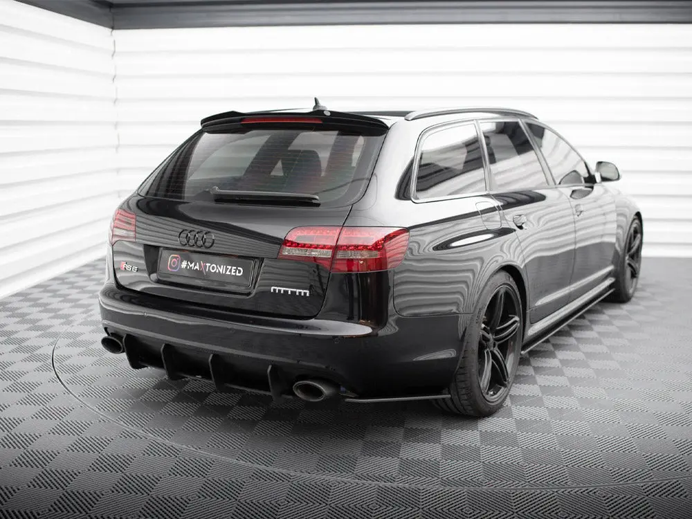 Maxton Design Street Pro Rear Side Splitters Audi Rs6 Avant C6 2