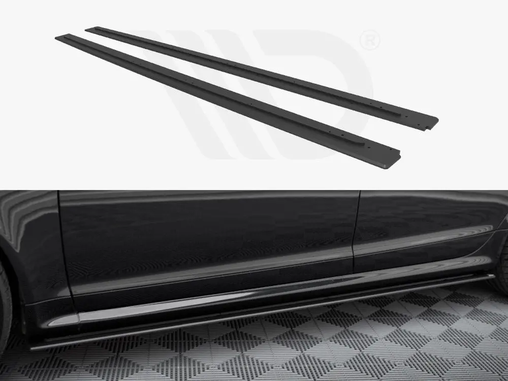 Maxton Design Street Pro Side Skirts Diffusers Audi Rs6 Avant C6 1