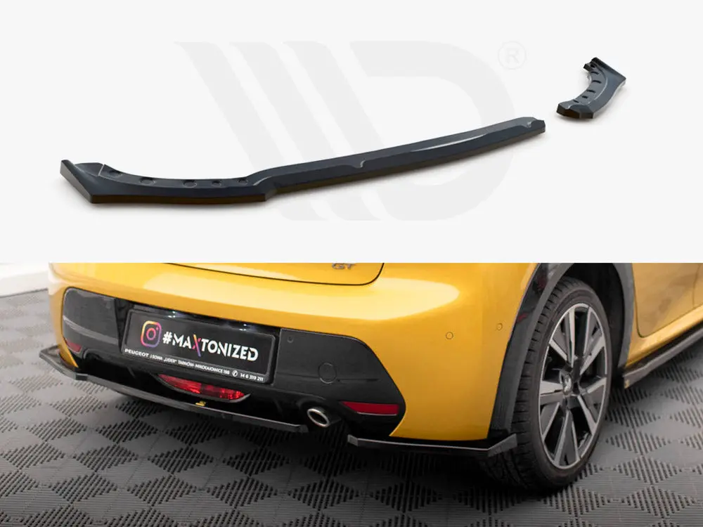 Maxton Design Rear Side Splitters Peugeot 208 Gt Mk2 1