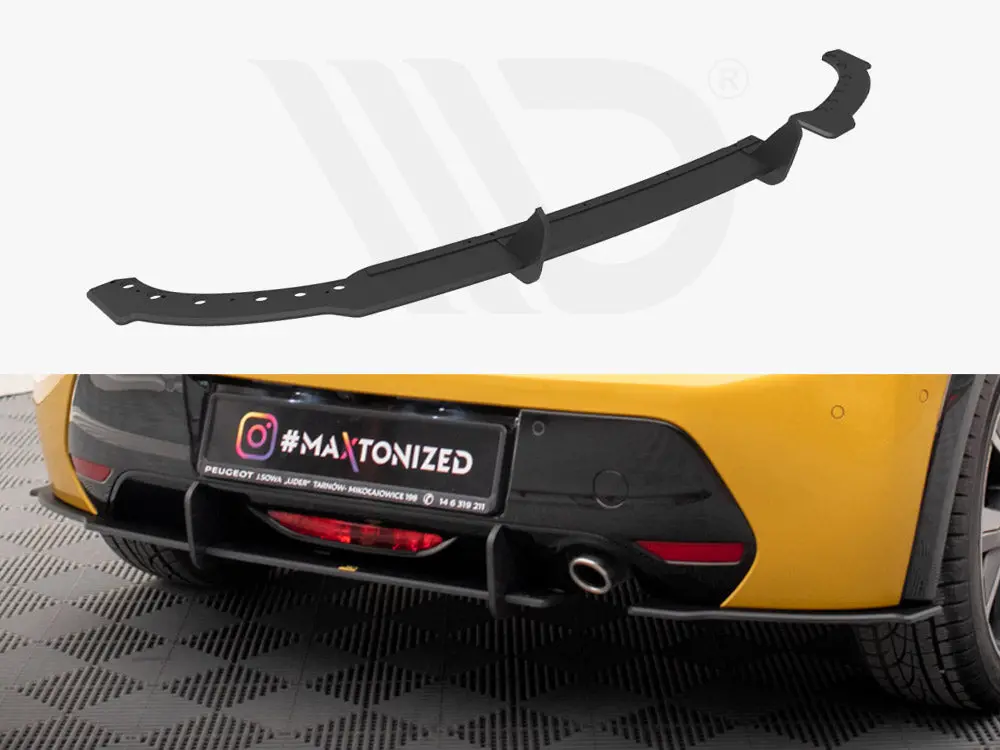 Maxton Design Street Pro Rear Valance Peugeot 208 Gt Mk2 1