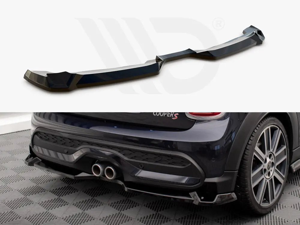 Maxton Design Central Rear Splitter Mini Cooper S F56 Facelift 1