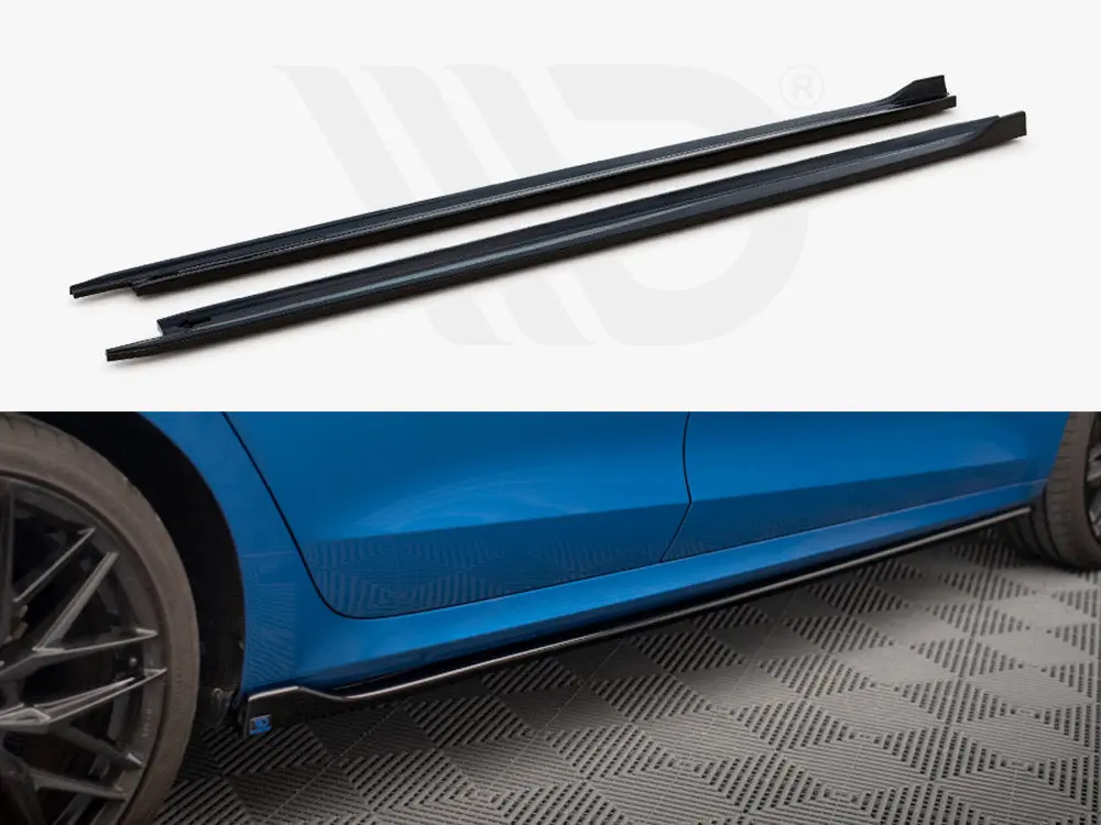 Maxton Design Side Skirts Diffusers V.1 Skoda Octavia Mk4 1
