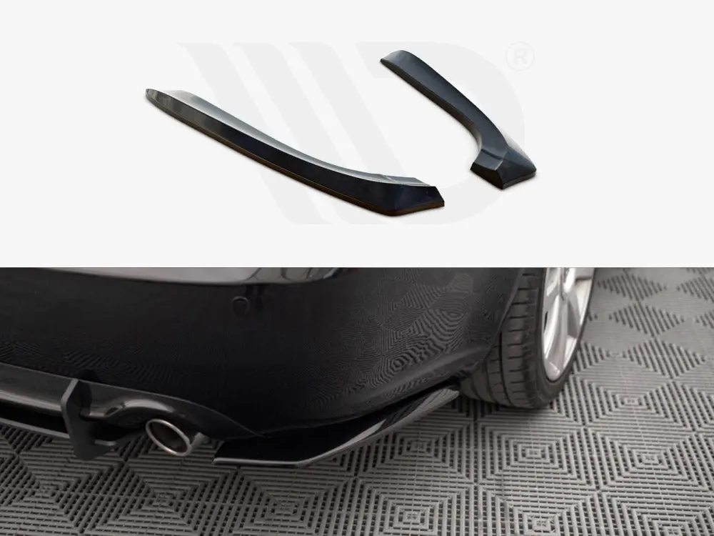 Maxton Design Rear Side Splitters Audi A4 B7 1