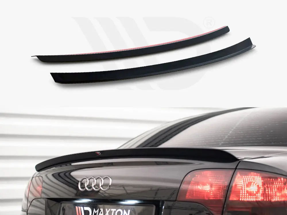 Maxton Design Spoiler Cap Audi A4 Sedan S-Line B7 1