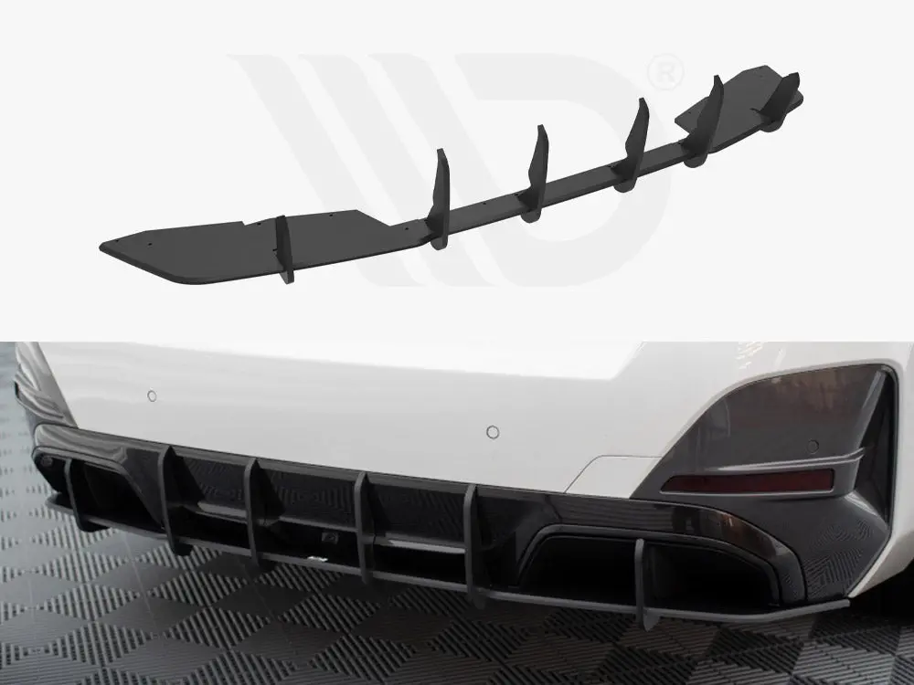 Maxton Design Street Pro Rear Diffuser Bmw I4 M-Pack G26 1
