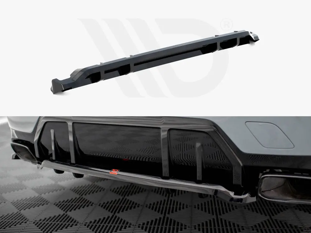Maxton Design Central Rear Splitter (Vertical Bars) V.1 Bmw M340i G20 / G21 Facelift 1