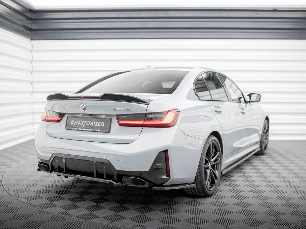 Maxton Design Central Rear Splitter (Vertical Bars) V.1 Bmw M340i G20 / G21 Facelift 2