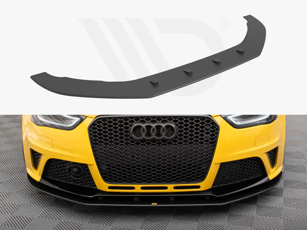 Maxton Design Street Pro Front Splitter Audi Rs4 B8 1