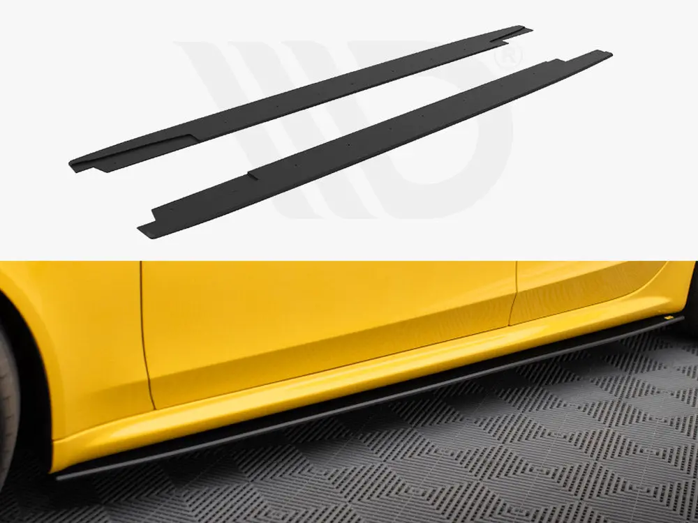Maxton Design Street Pro Side Skirts Diffusers Audi Rs4 B8 1