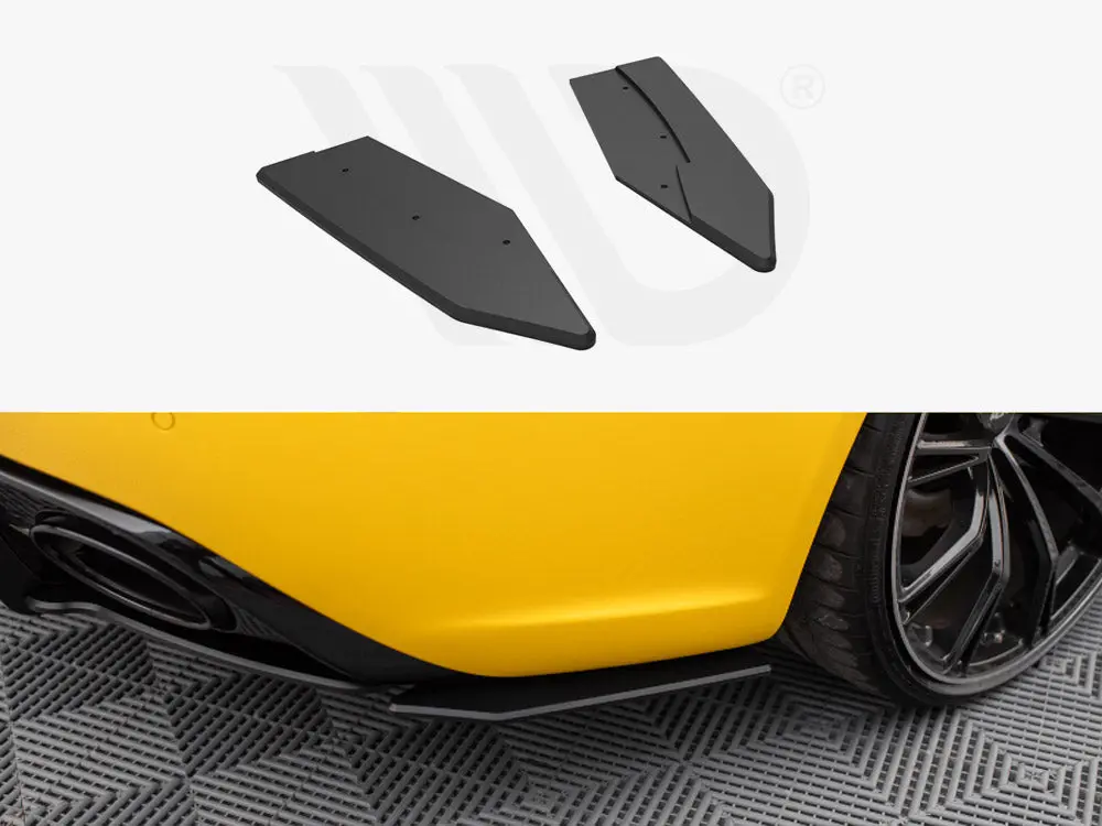 Maxton Design Street Pro Rear Side Splitters Audi Rs4 B8 1