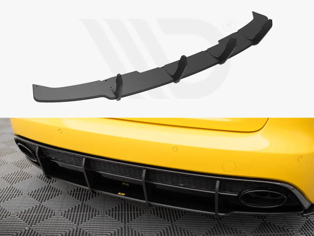 Maxton Design Street Pro Rear Diffuser Audi Rs4 B8 1