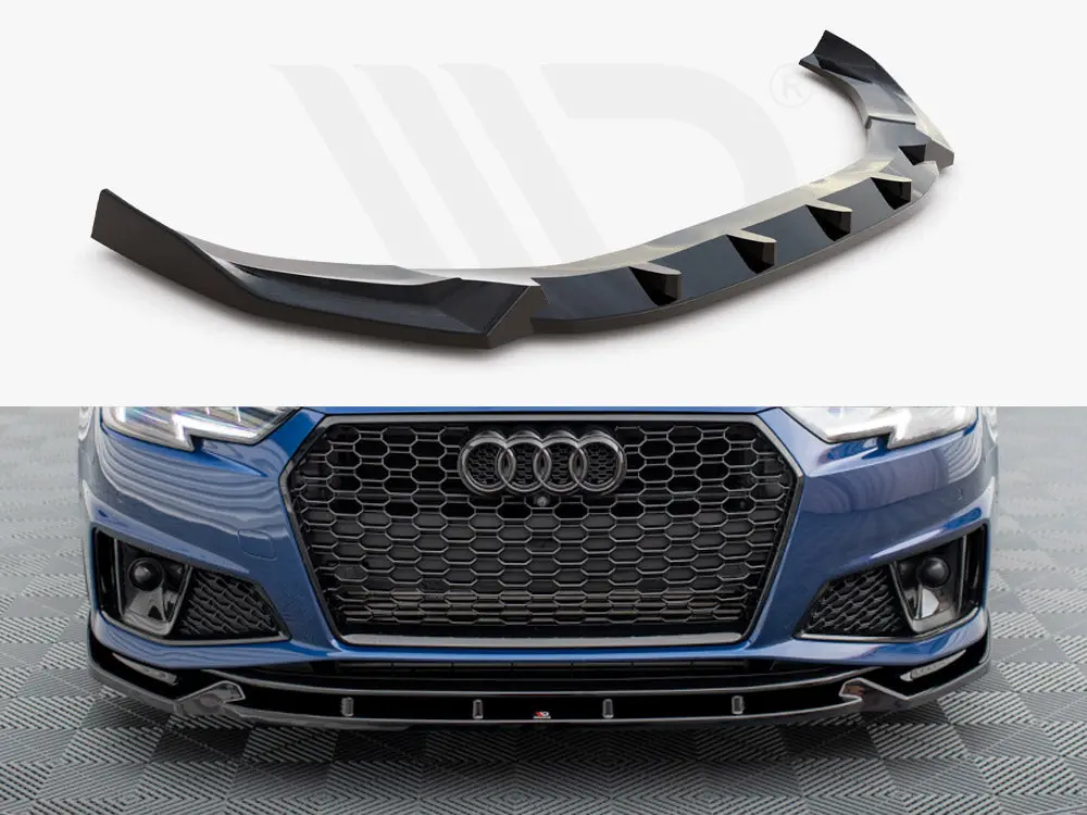 Maxton Design Front Splitter V.1 Audi A4 Competition B9 1