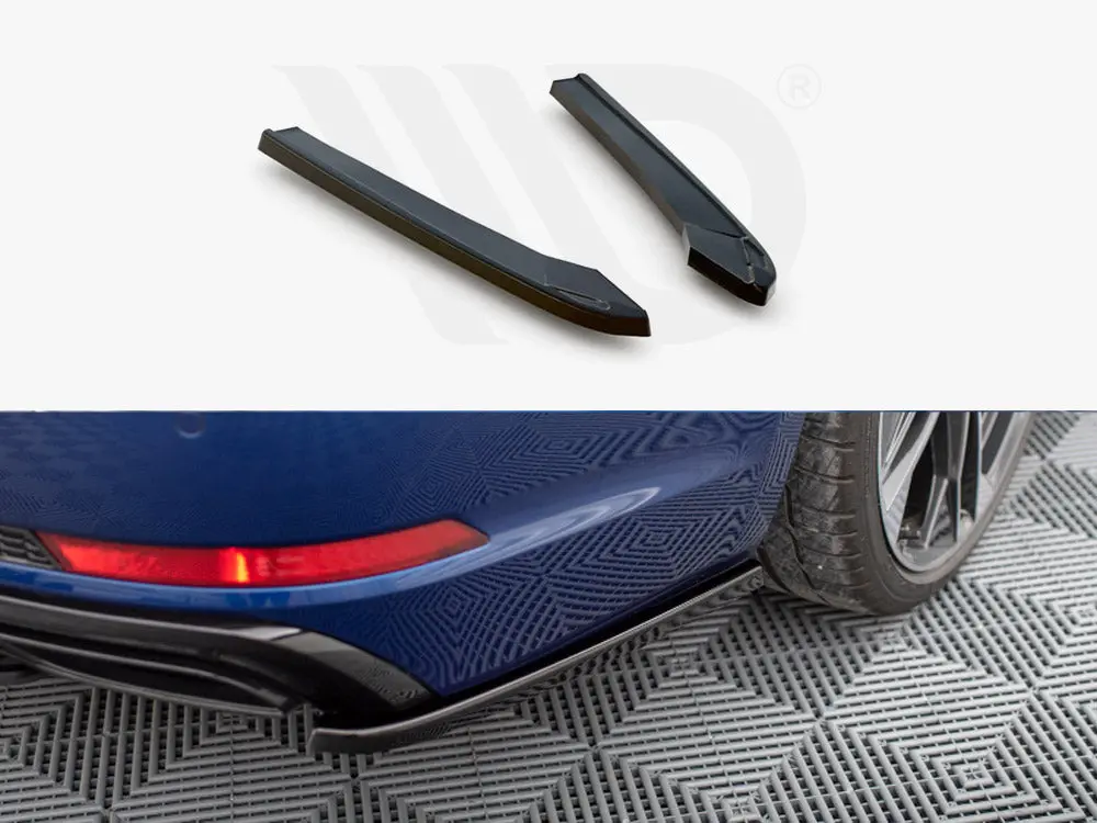 Maxton Design Rear Side Splitters Audi A4 Competition B9 1