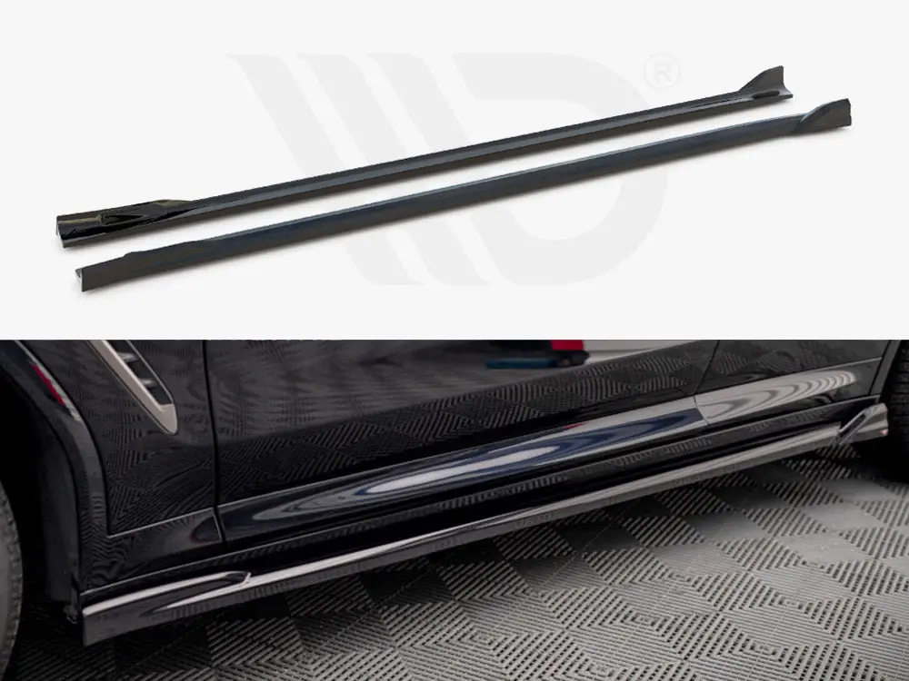 Maxton Design Side Skirts Diffusers V.2 Bmw X4 M-Pack G02 1