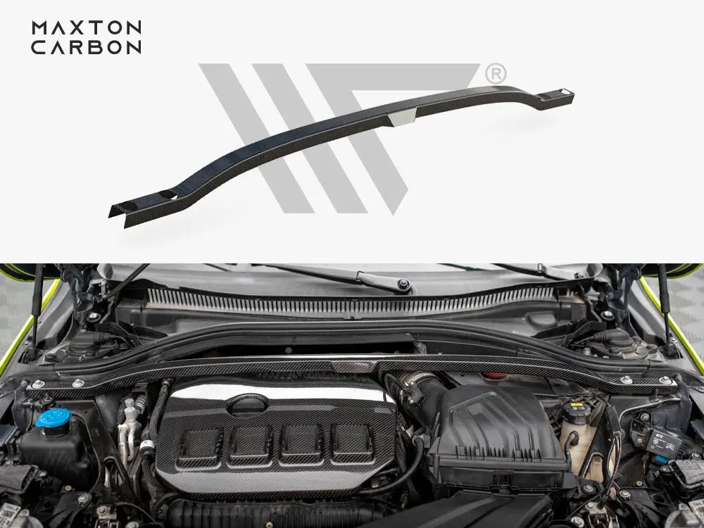 Maxton Design Carbon Fiber Strut Bar Cover Bmw 1 F40 M135i 1