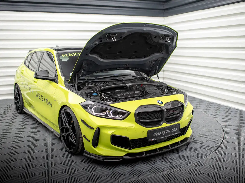 Maxton Design Carbon Fiber Strut Bar Cover Bmw 1 F40 M135i 2